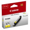 CANON Μελάνι INKJET CLI-571Y YELLOW  (0388C001) (CANCLI-571Y) ............Avail:1-3HM ...... D06