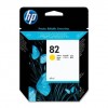 HP Μελάνι INKJET NO.82 HC YELLOW 69ML (C4913A) (HPC4913A) ............Avail:1-3HM ...... D06