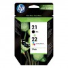 HP Μελάνι INKJET 2 PACK NO.21 & NO.22  (SD367AE) (HPSD367AE) ............Avail:1-3HM ...... D06