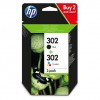 HP Μελάνι INKJET NO.302 BLACK & COLOUR 2-PACK (X4D37AE) (HPX4D37AE) ............Avail:1-3HM ...... D06