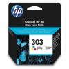 HP Μελάνι INKJET NO 303 TRI-COLOUR (T6N01AE) (HPT6N01AE) ............Avail:7HM+ ...... D06