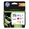 HP Μελάνι INKJET NO.711 COLOUR MULTIPACK (P2V32A) (HPP2V32A) ............Avail:7HM+ ...... D06