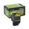 Μονή συσκευασία TONER της LEXMARK χρώματος κίτρινου   ............Avail:7HM+ ...... I01