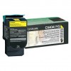 Μονή συσκευασία TONER της LEXMARK χρώματος κίτρινου.  ............Avail:7HM+ ...... I01