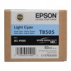 EPSON Μελάνι INKJET T8505 LIGHT CYAN (EPST850500) ............Avail:7HM+ ...... D06