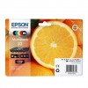 EPSON Μελάνι INKJET SERIES 33 MULTIPACK (C13T33374011) (EPST333740) ............Avail:1-3HM ...... D06