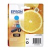 EPSON Μελάνι INKJET SERIES 33 CYAN XL (C13T33624012) (EPST336240) ............Avail:1-3HM ...... D06