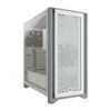 Κουτί CORSAIR 4000D AIRFLOW TG MIDI WHITE ............Avail:7HM+ ...... H16