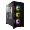 Κουτί CORSAIR 4000X ICUE RGB TG MIDI BLACK ............Avail:7HM+ ...... H16