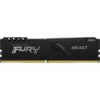 Μνήμη RAM KINGSTON FURY BEAST 16GB DDR4 2666MHZ για DESKTOP ............Avail:7HM+ ...... H16