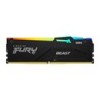 Μνήμη RAM KINGSTON FURY BEAST 16GB DDR5 4800MT/S RGB για DESKTOP ............Avail:7HM+ ...... H16