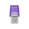USB FLASH KINGSTON 128GB DATATRAVELER MICRODUO 3C USB-A + USB-C ............Avail:7HM+ ...... I02
