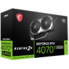 Κάρτα Γραφικών (VGA) NVIDIA MSI GEFORCE RTX 4070 TI SUPER 16G VENTUS 2X OC (16GB  GDDR6X  192BIT) ............Avail:7HM+ ...... H16