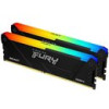 Μνήμη RAM KINGSTON FURY BEAST 16GB (2X8GB) DDR4 3200MHZ RGB για DESKTOP (2) ............Avail:7HM+ ...... H16