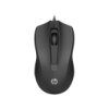 HP 105 BLACK WIRED MOUSE 822M9UT ............Avail:1-3HM ...... 5E01