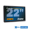 USED MONITOR E2208HDD TFT/IIYAMA/22``FHD/1920X1080/WIDE/BLACK/NO STAND/D-SUB & DVI-D ............Avail:1-3HM ...... 5D27