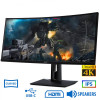 USED MONITOR CZ340CK CURVED LED/ACER/34\&QUOT;UTRA HD 4K/3840X2160/BLACK/W/SPEAKERS/DP & HDMI & USB TYPE-C ............Avail:1-3HM ...... 5D27