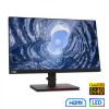 USED MONITOR THINKVISION T24Q-20 IPS/LENOVO/24\&QUOT;QHD/2560X1440/WIDE/BLACK/DP & HDMI & USB 3.1 HUB ............Avail:1-3HM ...... 5D27