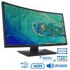 USED MONITOR CZ380CQK CURVED LED/ACER/38\&QUOT;UW-QHD/3840X1600/BLACK/W/SPEAKERS/DP & HDMI & USB TYPE-C &  ............Avail:1-3HM ...... 5D27